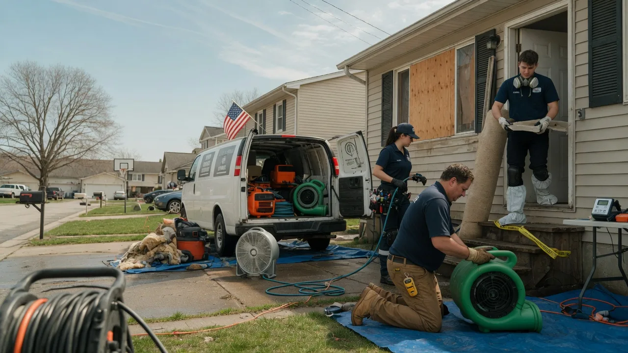 Water Damage Restoration in Union, MI near me